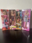 2000S Barbie Dolls Mattel Lot Of 4 Box, Cali Girl, Valentines, Lip Motif, Etc.. Fixed Price $99.00.