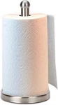 Paper Towel Holder With Sturdy Base Fits Standard Brushed Nickel. Fixed Price $27.02.