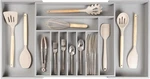 Premium Silverware, Flatware And Utensil Organizer For Kitchen Drawers, Food-saf. Fixed Price $108.49.