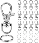 Rings Clips BULK(60PCSS, Medium), Silver Swivel Lanyard Snap. Fixed Price $8.66.