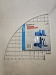 Closetmaid 8282 Corner Shelf Organizer Bath/closet White 17"X12"X1". Fixed Price $11.24.
