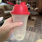 Tupperware 3,PIECE Quick Shake Drink Gravy Dressing Baby Formula Mixer 16OZ #844. Fixed Price $5.50.