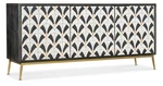 Hooker Furniture 628-85718 Melange 69"W Mango Accent Cabinet Black Wood /. Fixed Price $2796.00.