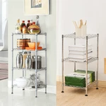 Wire Shelving Rack Shelf Home Office Book Storage Organizer Kitchen. Fixed Price $32.73.