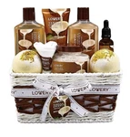 Gifts For Women Basket 9 Piece Set Of Vanilla Coconut.. Fixed Price $23.73.