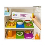 Refrigerator Liners Set Of 5 - Color Coded, Washable Fridge Organizer For Mom.... Fixed Price $21.15.