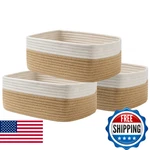 Small Woven Basket, 13.5 X 9.5 Inches, Storage For Organizing, Cute. Fixed Price $64.95.