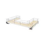 33 In. Chrome U-shaped Solid Bottom Pull Out With Soft-close. Fixed Price $406.18.