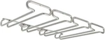 Satin Nickel 11" Under Cabinet Wine Glass Rack & Kitchen Organizer Shelf. Fixed Price $76.99.