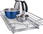 Lynk Professional Pull Out Cabinet 14" W X 18" D, Chrome. Fixed Price $83.28.