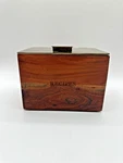 Hearth & Hand Magnolia Wooden Recipe Box Brass Lid Cards Included. Fixed Price $33.00.