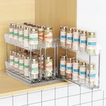 Mystozer Pull Out Spice Organizer For Cabinet, Slide Racks. Fixed Price $84.18.