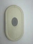 Vintage Pyrex 2 Cup Glass Divided Dish 8300 Cream Vented Lid Oval Oblong. Fixed Price $14.99.
