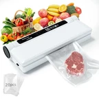 Food Vacuum Sealer Machine, 75KPA Strong Suction, Dry/wet Modes, 20. Fixed Price $20.00.