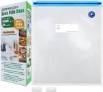 Large Sous Vide BAGS,15PCS10.2X13.4IN/26 * 34CM Bpa Free Reusable Vacuum Sealer. Fixed Price $22.44.