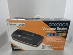 Qiqiaob SV608 Vacuum Sealer 230W 95KPA Automatic Led Display Multi-mode Black. Fixed Price $54.00.
