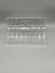 Tasybox Clear Acrylic Tea Bag Organizer 2 Pack Countertop Canisters. Fixed Price $15.99.