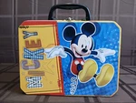 Mickey Mouse So Rockin, Boy Genius, Class Clown Mini Metal Tin Lunch Box Vgc. Fixed Price $11.66.
