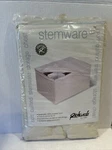 Richards Canvas Quilted Stemware Chest 11.5 X 15.5 8.75 New In Package. Fixed Price $12.79.