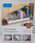 Youcopia Storalid Food Container Organizer, 40-LID Capacity. Fixed Price $17.50.