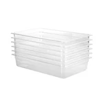 Eggkitpo 6-PACK 1/1 Size Food Pan 4 Inch Deep Bpa Free Polycarbonate Sto.... Fixed Price $143.78.