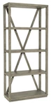 Hooker Furniture 6150-50003 38"W 4 Shelf Wood Veneer Shelving Medium. Fixed Price $1345.00.