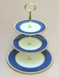 Wedgwood Ulander (powder Blue, W2376) Three Tier Cake Stand. Fixed Price $178.65.