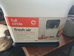 Full Circle Fresh Air Odor Free Kitchen Compost Collector White/black 1.5 Gallon. Fixed Price $21.00.