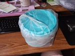 Tupperware Duo Bowl Set With Lids Blue You Get Four. Fixed Price $20.00.