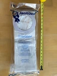 Janitized JAN-ADV6XP-2(10) Vacuum Cleaner Bag, 10/PK, Nilfisk, Adgility. Fixed Price $16.95.