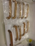 10 New Red Oak Wood Drawer Pull Cabinet/furn. Hardware 3/4" C-c Salem AV31124. Fixed Price $19.99.