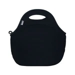 Insulated Black Neoprene Lunch Tote Machine Washable Stretchy Durable Bag. Fixed Price $27.49.