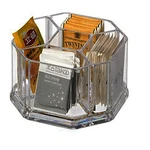 Acrylic Tea Bags Holder Coffee Sugar Case Guest Room Organizer Storage Bo.... Fixed Price $25.03.