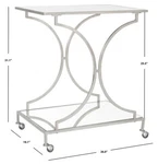 Safavieh Ignatius Bar Cart, Reduced Price 2172723408 FOX2555A. Fixed Price $186.00.