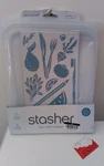 Stasher Platinum Silicone Food Grade Reusable Storage Bag, Clear (1/2 Gallon). Fixed Price $18.50.