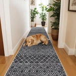 Byyvoo Rug Runners 2X6 Washable - Hallway 2' 6' (rectangular), Black. Fixed Price $34.99.
