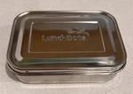 Lunchbots Stainless Steel Container Bento Box 2 Section 5.5 X4. Fixed Price $13.99.