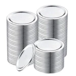 100-COUNT Wide Mouth Canning Lids For Ball, Kerr Jars Split-type Metal Ma.... Fixed Price $32.90.