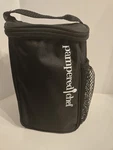 Pampered Chef Make & Take Mason Jar Lunch Snack Set Zippered Tote Bag Utensils. Fixed Price $19.99.