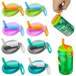 Original Creator - Dipesi 8 Pack Color Soda Can Lids With Straws, Pop C.... Fixed Price $27.43.