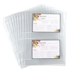 Samsill 8.5 X 11 Inch Recipe Card Page Protectors, 25 Count - Pocket Side L.... Fixed Price $12.55.