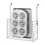 Idesign Classico Metal Over The Cabinet Organizer Basket - Silver. Fixed Price $32.17.