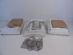 Set Of 3 Youcopia Shelf File Organizer Cookware Rack Lid Holder White K48555 New. Fixed Price $27.99.