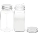 Youngever 12 Pack 5 Ounce Plastic Spice Jars, Clear Containers. Fixed Price $27.39.