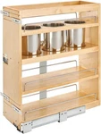 Rev-a-shelf 449UT-BCSC-8C Wood Base Cabinet Utility Kitchen Pull Out Organizer. Fixed Price $529.99.