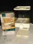Zevro Ivory Color TSO101, 1-CHAMBER Dry Food Dispenser Kitchen Storage Container. Fixed Price $40.00.