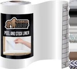 Gorilla Grip Peel And Stick Paper, 240"W X 17.5"L, Clear Matte. Fixed Price $28.80.
