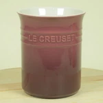 Creuset Utensil Crock Fig Purple Stoneware 1 Liter. Fixed Price $89.99.