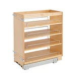 Rev-a-shelf 11" Pullout Kitchen Cabinet Organizer Pantry Spice Rack, 448-BC-11C. Fixed Price $417.99.