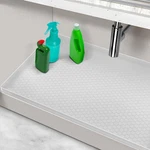 Under Sink Mat Waterproof Liner For Kitchen & Bathroom Cabinets 34" X 22". Fixed Price $29.32.
